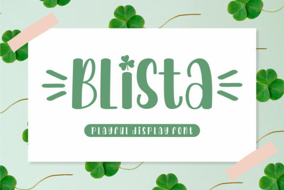 Blista: Your Go-To for Romantic, Playful Design