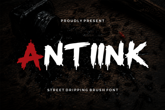 Introducing Antiink: The Raw Urban Brush Font for Bold Design