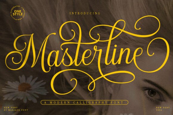 Masterline Calligraphy: A Font That Feels Like a Handwritten Note