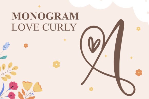 Monogram Love Curly: Infuse Projects with Romantic Elegance