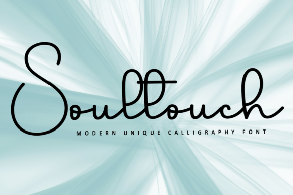 Soultouch: A Typeface with a Distinctive Personality