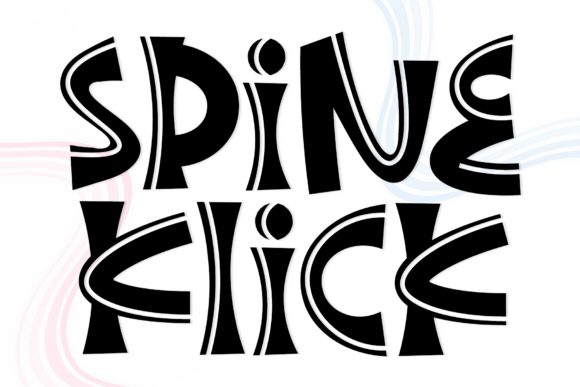 Spine Klick: A Handwritten Font with Lasting Character