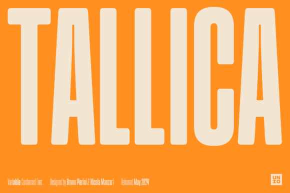 Tallica: The Extra Condensed Typeface That Commands Attention