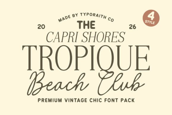 Tropique: Crafting Coastal Elegance in Your Design Projects