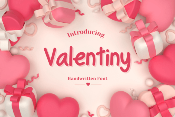 Valentiny: The Handwritten Font That Feels Like a Friend